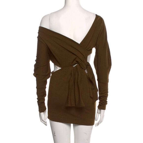 New With Tags ❤️Khaite Asymmetrical Mini Dress❤️ - Picture 2 of 2